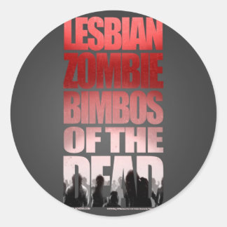 Bimbos Zombie Lesbienne Du Sticker Morts