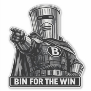 Bin Sentinel : Autocollant Étanche Bin pour la Vic