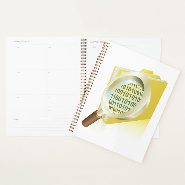 Binary Data Magnification de verre Recherche de fi (Créateur téléchargé)