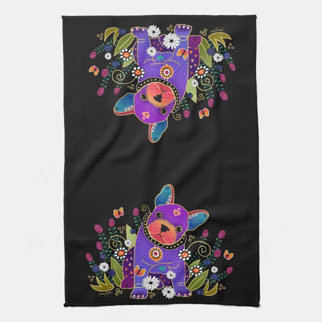 BINDI FRENCHIE serviette de toilette / serviette d (Vertical)