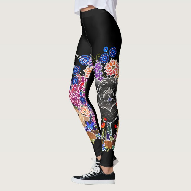 BINDI GARDEN PARTY - Designer Leggings (Gauche)