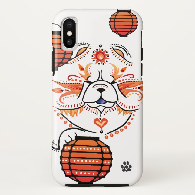 BINDI MI TANG Chow - coque IPHONE X (Dos)