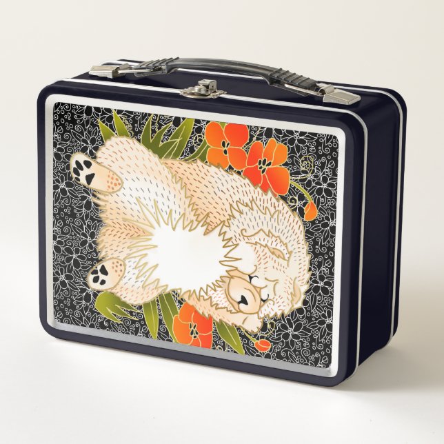 BINDI MINGSIE crème chow métal Lunchbox (Devant)