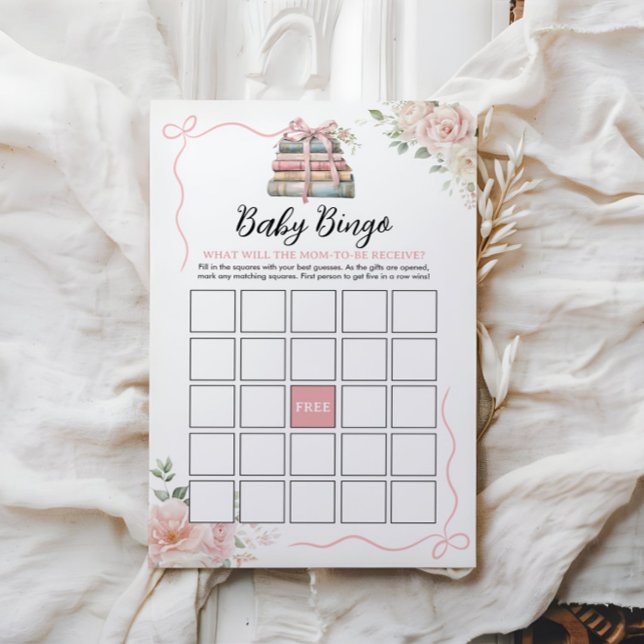 Bingo Baby shower de bébé jeu (Créateur téléchargé)
