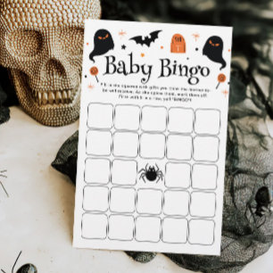 Bingo Bingo Halloween Baby shower Jeu