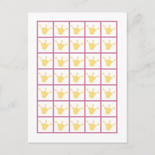 Bingo Cartes Markers Jungle Queen Tiger Safari Zoo (Devant)