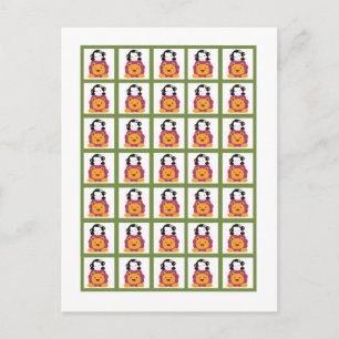 Bingo Cartes Markers Sweet Safari