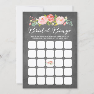 Bingo de la garden-party de mariage