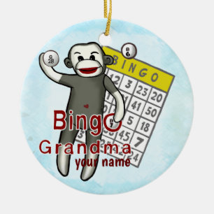 Bingo Grand-mère ornement