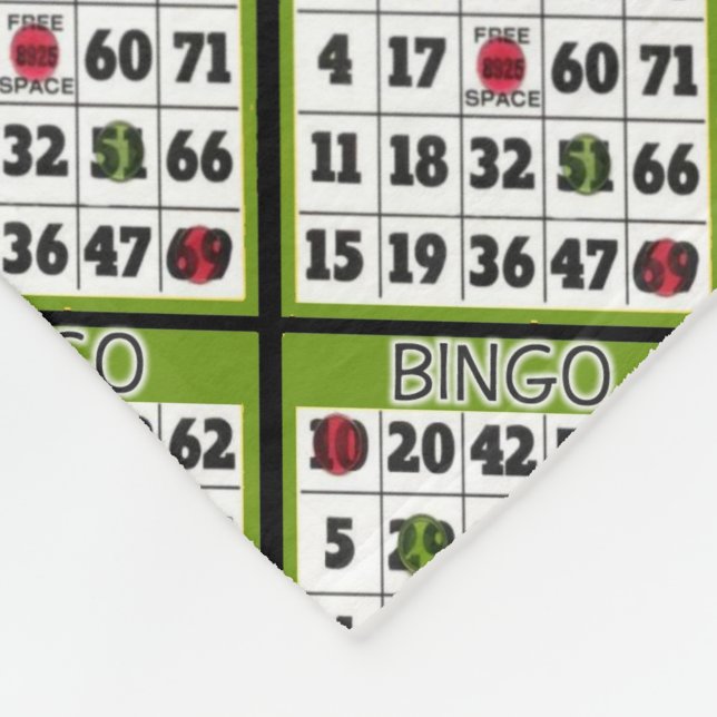 Bingo Jeu carte polaire couverture (Coin)