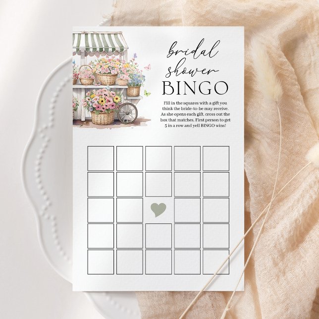 Bingo Nuptiale Du Jeu De Fête des mariées Du March (Créateur téléchargé)