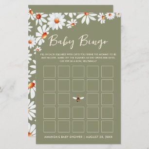 Bingo pour bébé Daisy & Bumblebee