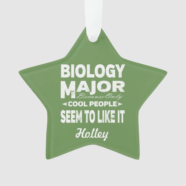Biology College Major Only Cool People Like It (devant)