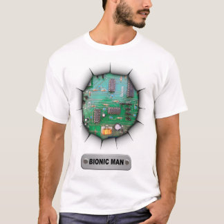 bionic man t-shirt