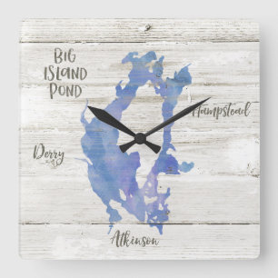 BIP Big Island Pond Horloge pour Lake House