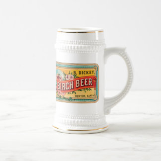 Birch Beer JB Dickey, Newton Kansas, Steins, Mugs