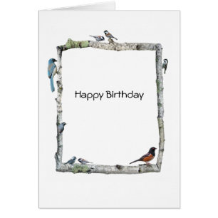 Birch Bird Frame