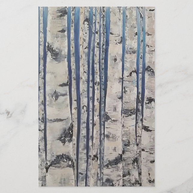 Birch tree Morse Code (Devant)