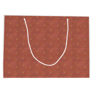 Bird Motif sac cadeau - petit imprimé