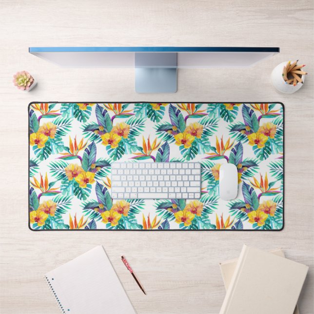 Bird Of Paradise & Orchid Motif (Bureau 1)