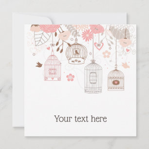 Birdcages Whimsical Personnalisé