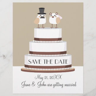 Birds Love Mariage Cake