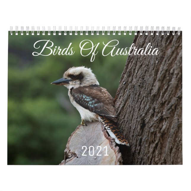 Birds of Australia 2021 Calendrier animal (Protection)