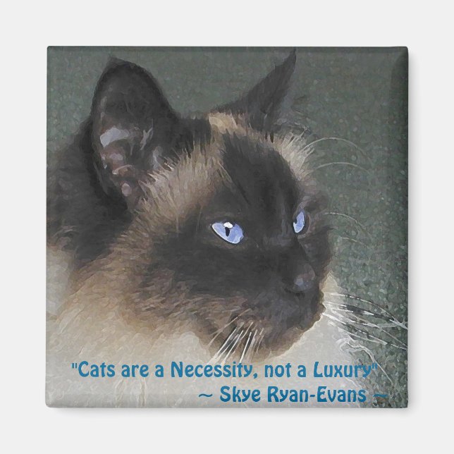 BIRMAN RAGDOLL CAT Magnet Series (Devant)