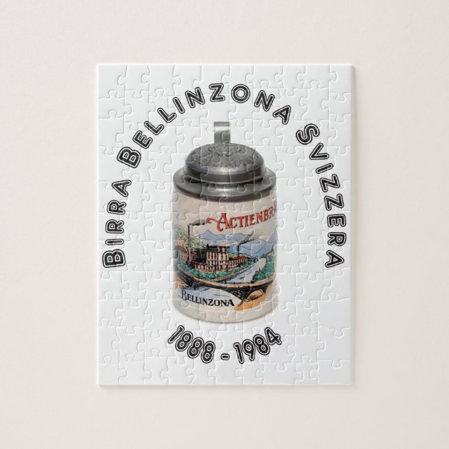 Birra Bellinzone Svizzera Puzzle (Vertical)