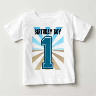 Birthday Boy, Big Number One, First B day Tshirt