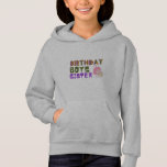BIRTHDAY BOYS SISTER<br><div class="desc">This Birthday Boys Sister design is a great way to express your love for your sister. Add it to any of your t-shirts,  hoodies and more! Customize this design with her name,  age and any message you want on the back.</div>