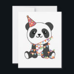 Birthday Panda For Kids A Birthday<br><div class="desc">A birthday panda for the birthday party. Pandas are cute animals and the favorite animal of many boys and girls. A funny animal for a boy or girl's birthday.</div>