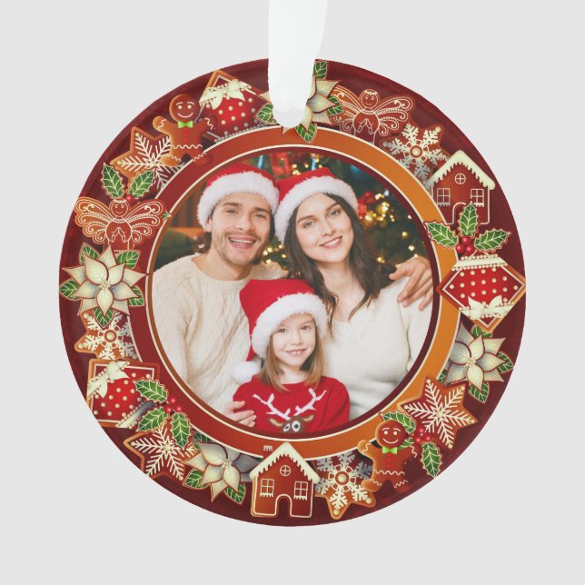 & Biscuit de Noël personnalisé pour Noël  (devant)