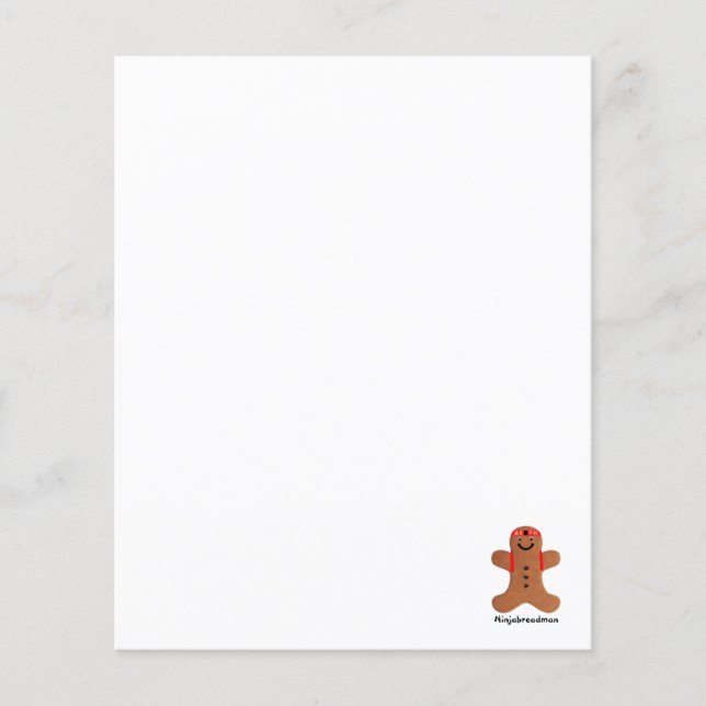 Biscuit Ninjabreadman (biscuit) (Devant)