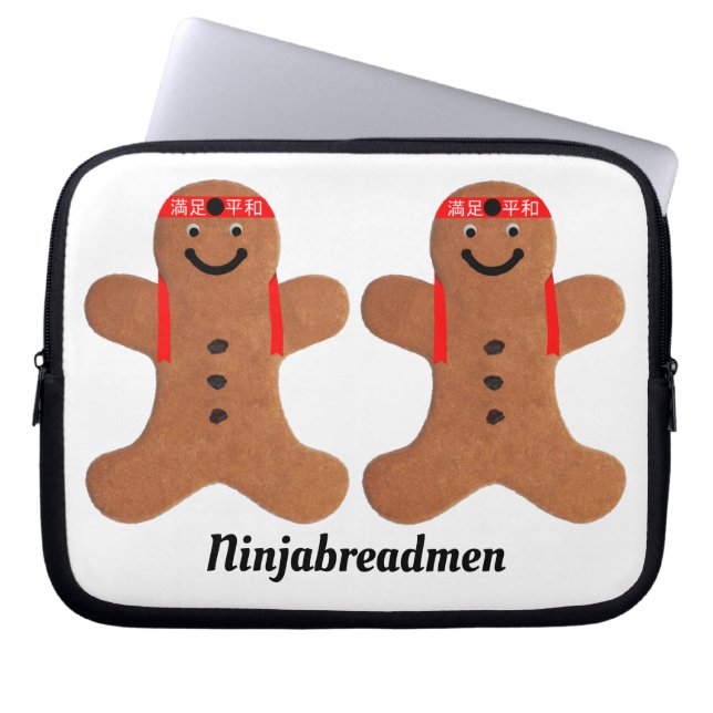 Biscuit Ninjabreadman (biscuit) Sac électronique (Devant)
