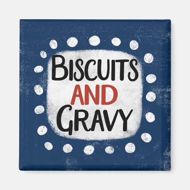 Biscuits Et Aimant Réfrigérateur Grave (Devant)