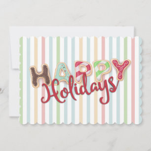 Biscuits givrés de Noël de la cuisine de la carte