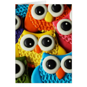 Biscuits mignons de hibou