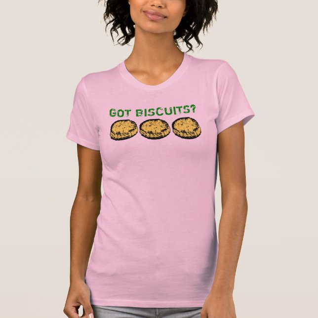 Biscuits obtenus ? T-shirt de dames (Devant)
