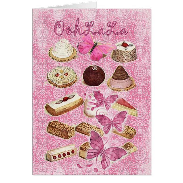 biscuits roses de petit gâteau de pâtisserie (Devant)