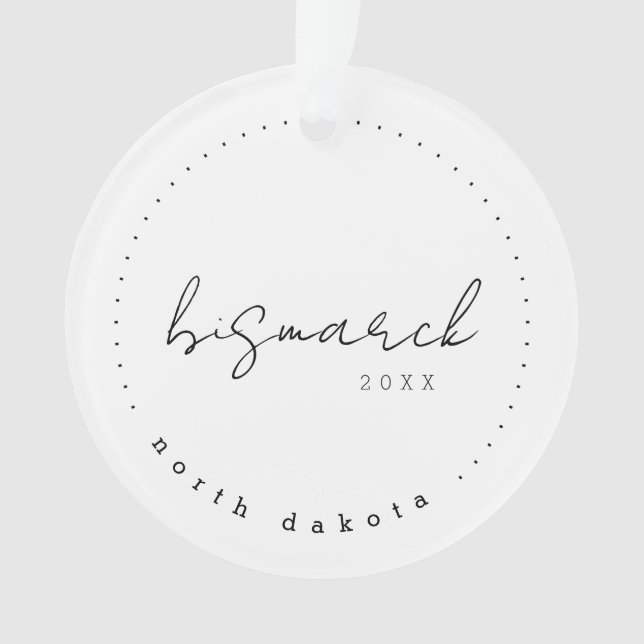 Bismarck, North Dakota Travel États-Unis (devant)