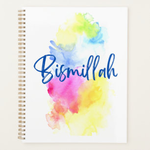 Bismillah Planificateur hebdomadaire/mensuel