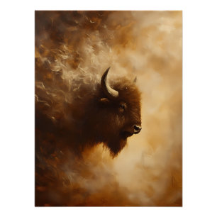 Bison Majestic, Poster de Buffalo