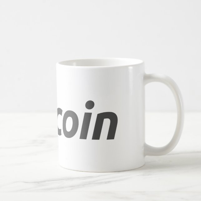 Bitcoin café Mug (Droite)