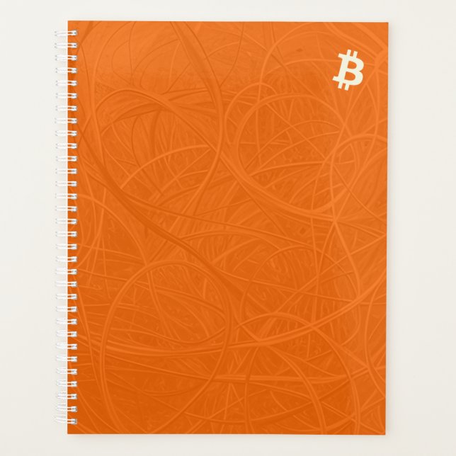 Bitcoin Classic Orange (Neurone) (Devant)