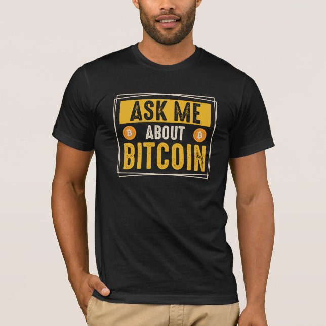 Bitcoin et Cryptomonnaie T-Shirt Designs (Devant)
