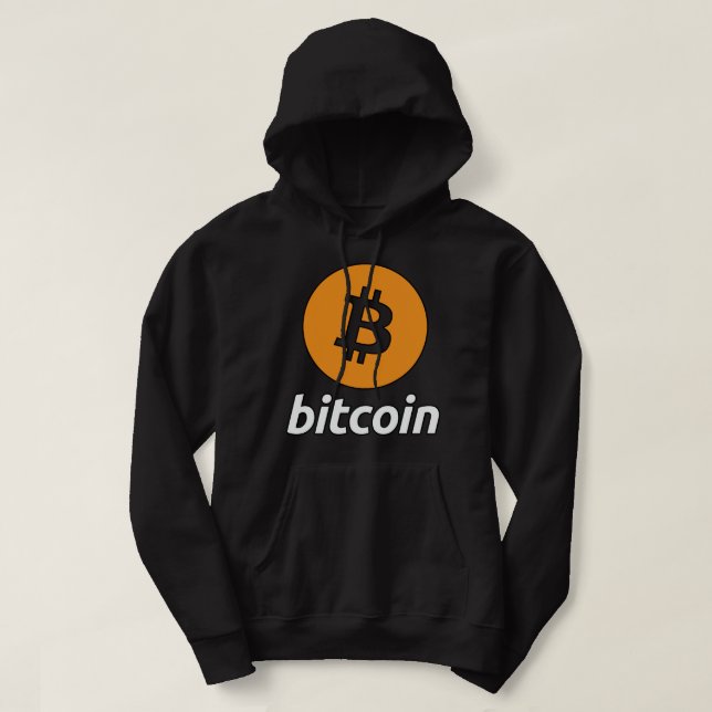 Bitcoin Logo CryptoCurrency BTC Sweat - shirt à ca (Design devant)