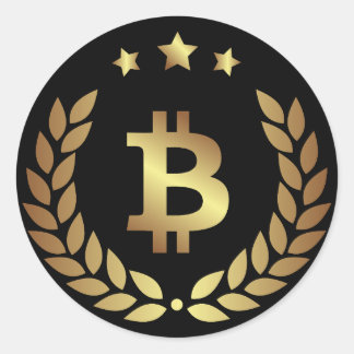 Bitcoin Logo Symbole Cryptomonnaie Sticker Crypto