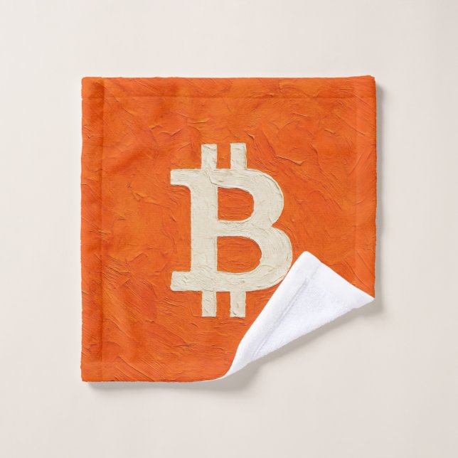 Bitcoin Standard (Huile, Style : 4) (Gant de toilette)