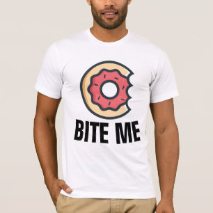 BITE ME, T-shirts Funny Donut